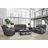 Abarca Zero Gravity Power Reclining Tilt Console Loveseat P3-1715181293