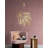 Flower and Leaves Metal Wall Hanging Decor, Floral Metal Wall Art for Home & Office Decor or Gift-22919653-22919659