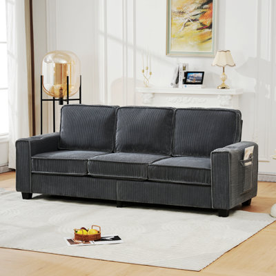 Three-Seater Sofa For Living Room, Study, Bedroom, And Office