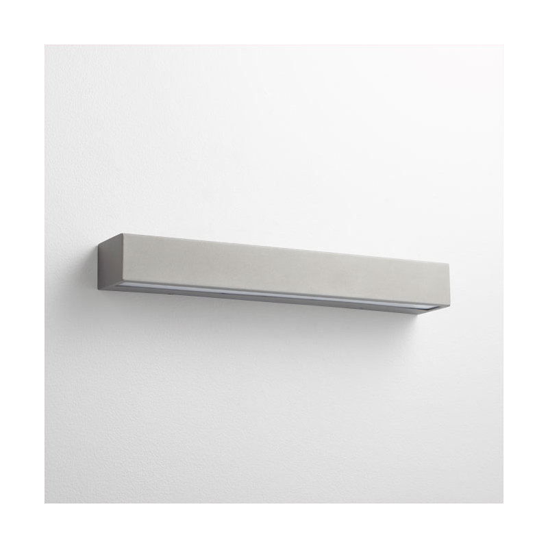 Luminaire d'extérieur à DEL 2 lumières Layoune, Gris
