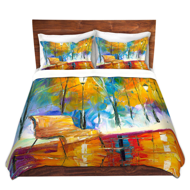 Polyester Duvet Cover, 1 Queen Duvet Cover + 2 Standard Shams