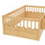Lit de jour Montessori avec garde-corps, lit de repos pour enfants en bois massif avec support de rangement pour garçons filles-815168089-815168092