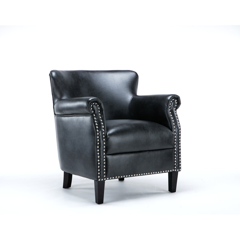 Fauteuil club Hadley, Gris foncé