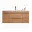 Meuble-lavabo simple mural et flottant avec lavabo en céramique, parfait pour les salles de bain modernes et peu encombrant.-571230219-571230213