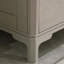 Meuble d'appoint en bois massif gris-2035139941