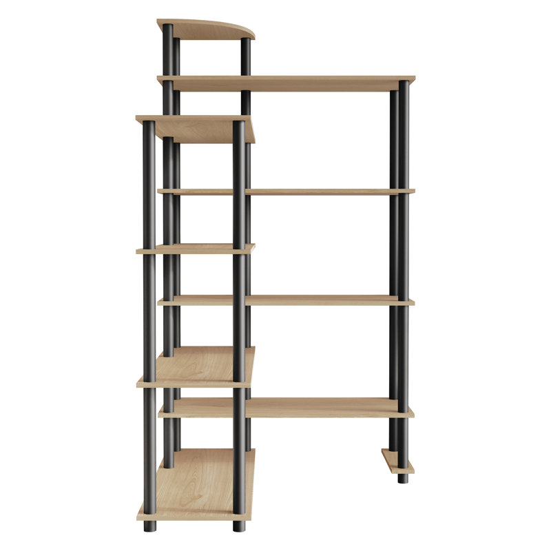 Tablette polyvalente en L Light Oak, Chêne clair
