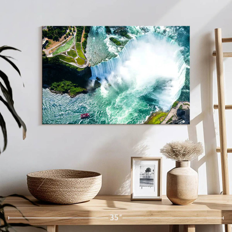 Alvord Niagara Falls d'en haut, H 16 po x l 24 po