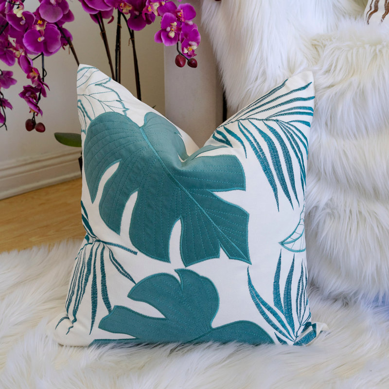 Coussin décoratif Autumn Vibes, Bleu