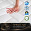 Matelas hybride moyen à ressorts ensachés en mousse à mémoire de forme-1356997474-1356479888