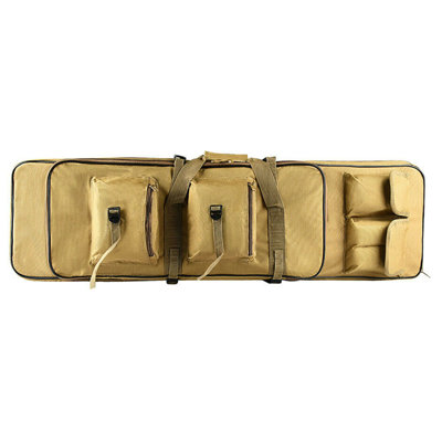 47" Tactical Rifle Molle Bag Gun Padded Soft Case Hunting Storage Backpack