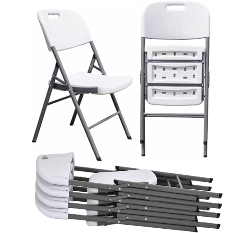 Chaise pliante empilable en plastique CHEFQ