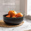 over&back Rimmed Semi Hand-Finished Stoneware 10" Serving Bowl-99305373