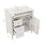 Meuble-lavabo de 30 po avec lavabo sur comptoir, armoire de rangement moderne avec 2 tiroirs et compartiment escamotable-1486879908-1486879909