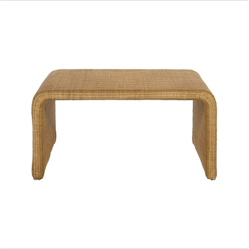 Square Woven Rattan Coffee Table