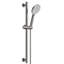 Ensemble de douche à main à 3 jets avec barre de douche coulissante de 66 cm et flexible de douche de 150 cm-113524237