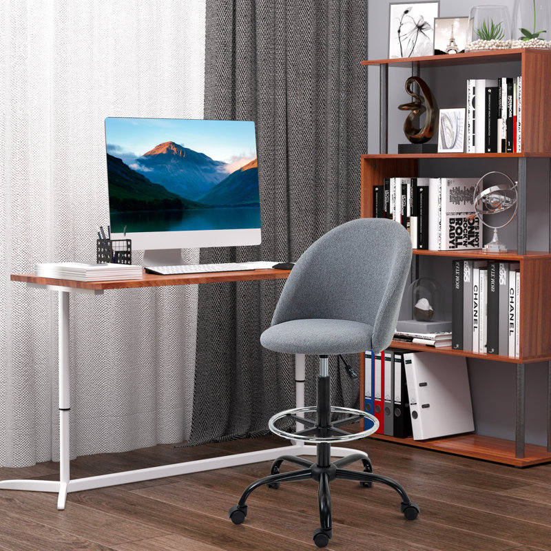 Monty Polyester Drafting Chair