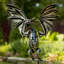 Piquet de jardin dragon "Moonfyre"