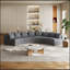 Canapé modulaire en mousse Corduroy-447133790-447133789