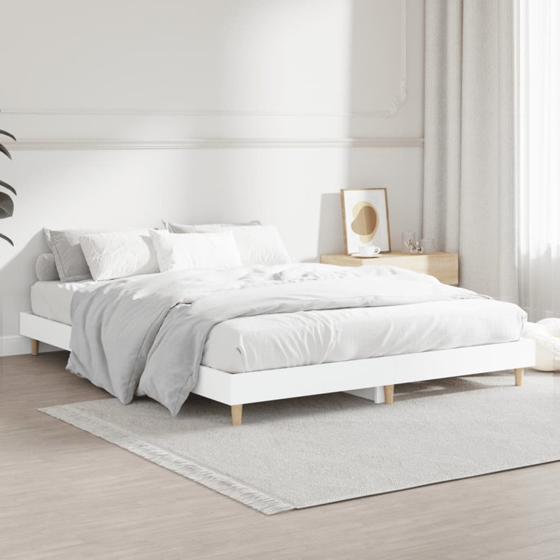 Brotherhood Bed, White, 135 x 190cm