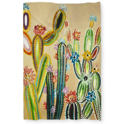 Desert Gems - Exotic Floral Duvet Cover for Home Decor