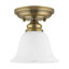 Plafonnier encastré 1 lumière 6,25 po Becky-22240841