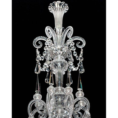 Fine Quality Light Cut Glass Pendant Chandelier
