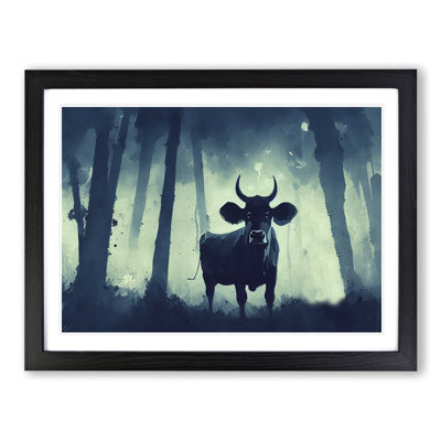 Cow Art Painting Vol.1 - Single Picture Frame Painting