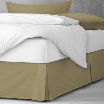 Jupe de lit double 15 po Elbasan