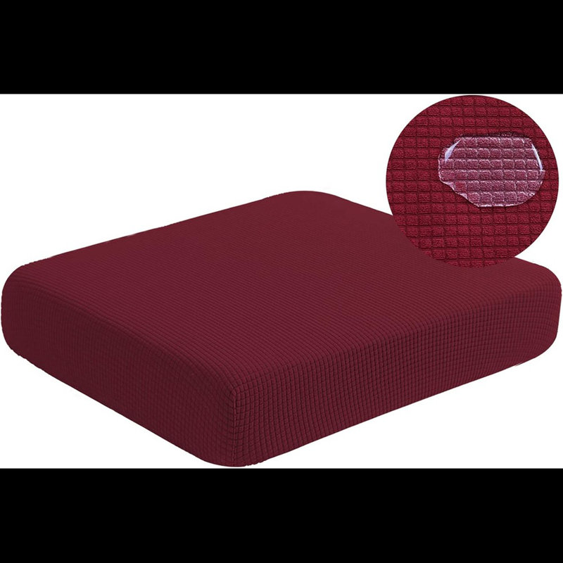 Housse de siège de canapé extensible résistante à l'eau pour siège de canapé extensible pour animaux de compagnie, housse de coussin épaisse, lavable (petit)