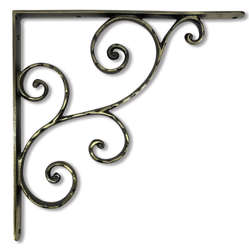 Support de tablette rustique, Laiton antique