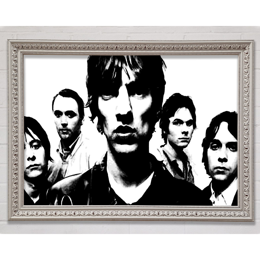 The Verve - Einzelne Bilderrahmen Kunstdrucke