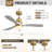 Kemp 52" 3 - Blade LED Modern Classic Ceiling Fan with Remote Control and Light Kit Included-2009111801