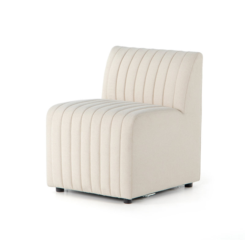 Grayson Upholstered Dining Chair, Capri Oatmeal Boucle