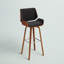 Borica 29.92" Swivel Fabric Bar Stool-1260598920