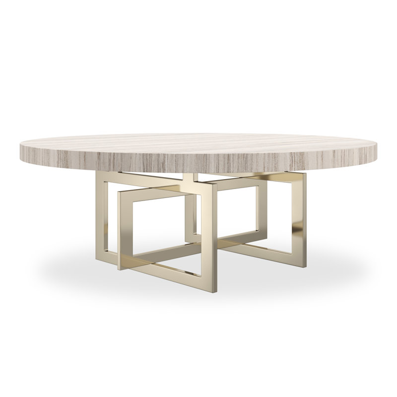 Caracole Stone Cocktail Table