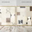Boho Tiles Set Abstract Canvas Print by Oliver Gal, Black Frame, 12 x 12-1650679809-1650679821
