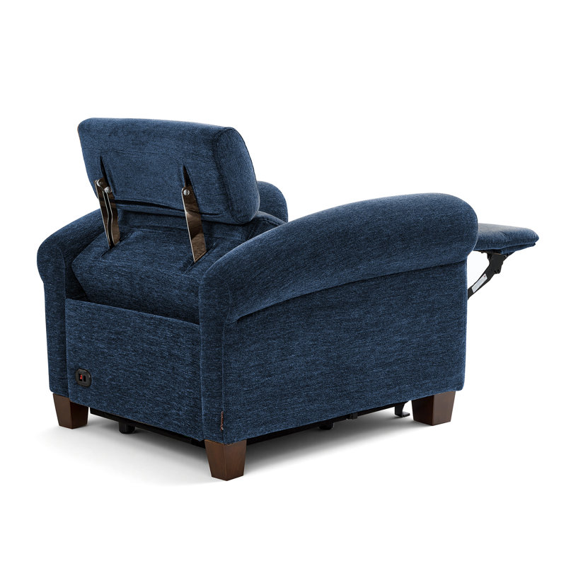 Fauteuil inclinable électrique avec repose-tête Wall Hugger, Marine