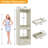 94.4" Closet System Organizer With Hanging Area, Pants Rack & Drawer, 4Pcs-1217498274-1217498272