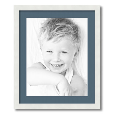 Wood Matte Picture Frame with Mat