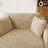 43.9" W Slipcovered Modern Accent Chair, Upholstered Single Sofa Chair With Pillows-2096311920