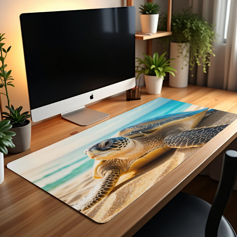Polyester Desk Pad, 23.6x13.8