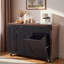 Îlot de cuisine mobile avec table de salle à manger extensible, armoire de rangement pour poubelles, étagère à épices coulissante à 3 niveaux et Whee-1507221448