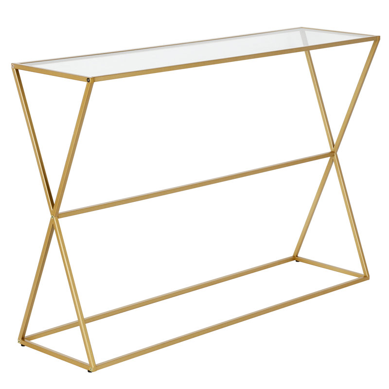 114.3Cm Console Table, Gold