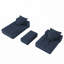 Canapé modulaire modulaire avec 6 coussins, aucun assemblage requis-1664426943