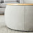 Round Storage Ottoman, 2 In 1 Function, Work As End Table And Ottoman,With Small Seat,(25"X25"X14.7")-88433640