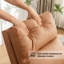 Chaise berçante de 28 po de large avec pieds en bois massif Keland-2052521288