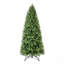 Arbre de Noël 8 pi avec 1847 pointes et 600 lumières à DEL blanc chaud - branches mixtes en PVC + PE, structure à charnières, support en métal pour un soutien solide-1997367902-1997367889