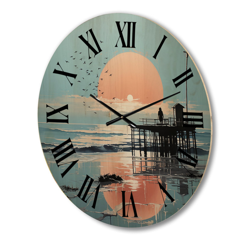 Horloge murale Rhona, Moyenne