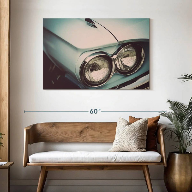 Mehar Old Car Vignette, 30" H x 45" W