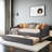 Keevin Teddy Fleece Daybed with Trundle and Smarter LED lights-753752006